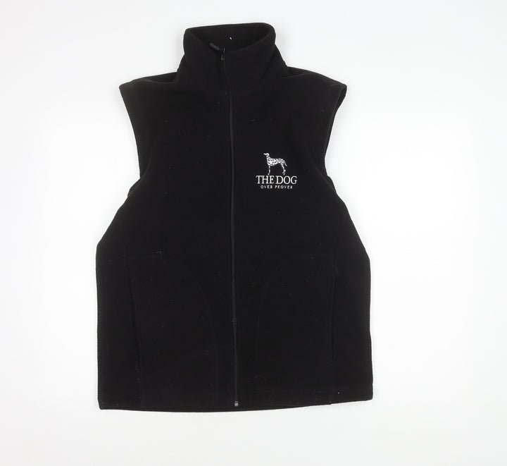 Kariban Men's Black Fleece Waistcoat - Size M