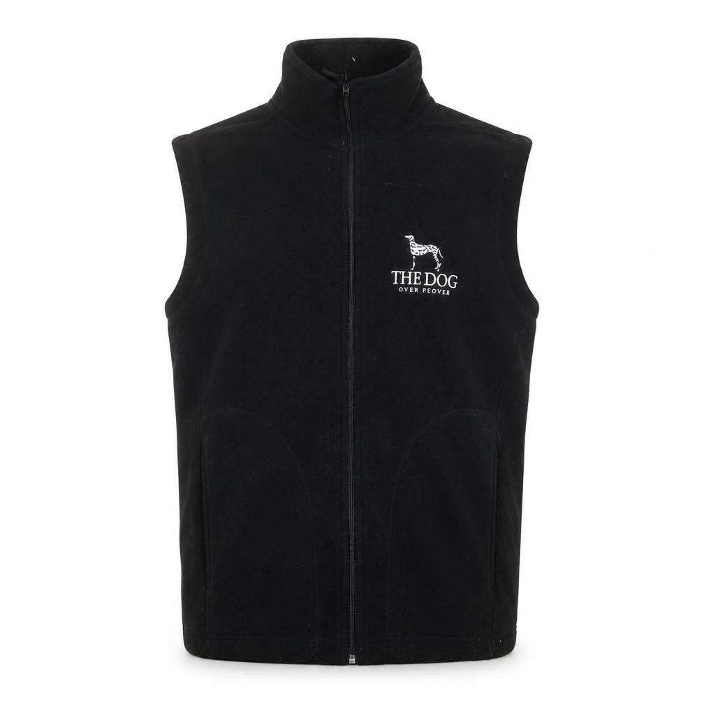 Kariban Men's Black Fleece Waistcoat - Size M