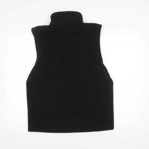 Kariban Men's Black Fleece Waistcoat - Size M