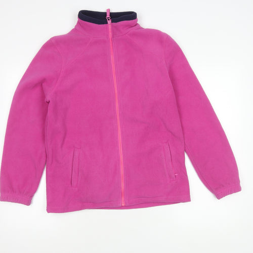 Gelert Women's Pink Full Zip Fleece Jacket M