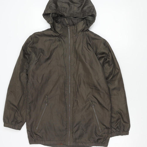 Millets Boys Brown Hooded Windbreaker Jacket 13 Years
