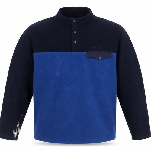Mountain Warehouse Men's Blue Fleece Pullover XL