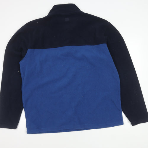 Mountain Warehouse Men's Blue Fleece Pullover XL