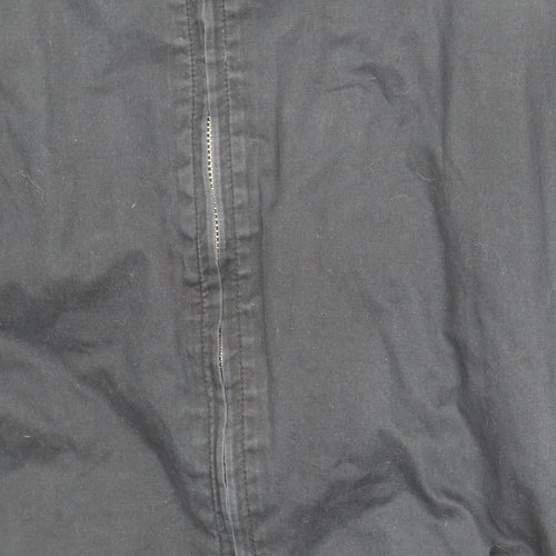 Organic & Cotton Women's Black Organic Hooded Jacket Size 12