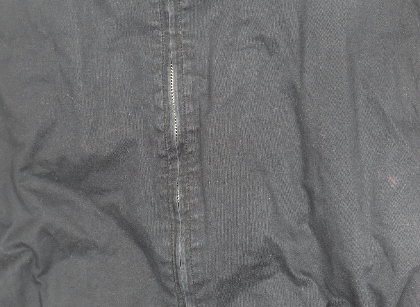 Organic & Cotton Women's Black Organic Hooded Jacket Size 12