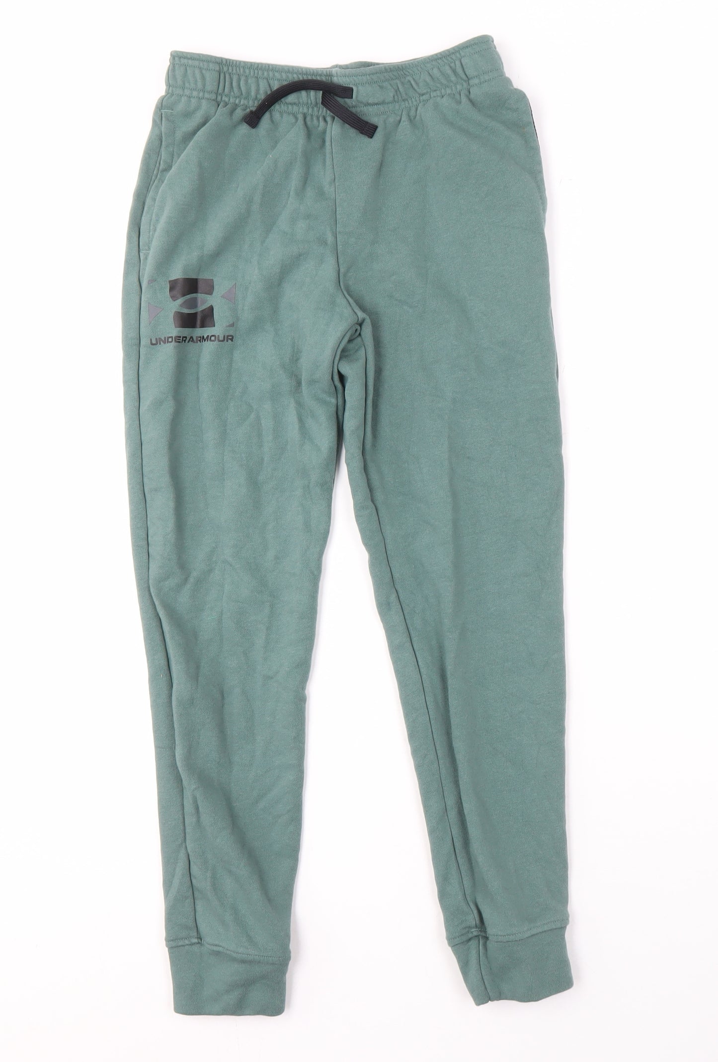 Under Armour Girls Green Jogger Trousers, Size M - Activewear