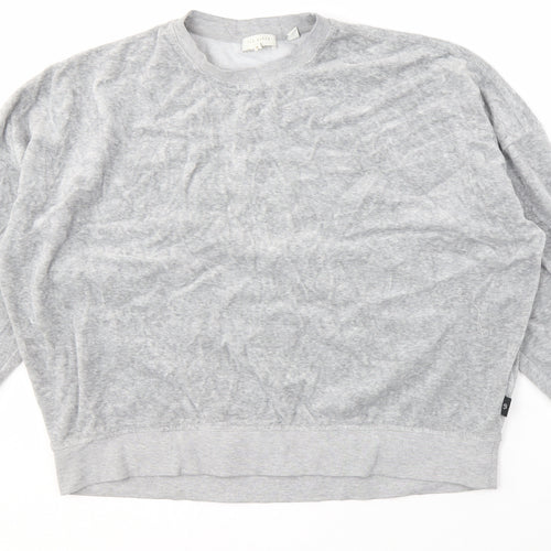 Ted Baker Women's Grey Pullover Sweatshirt Size 4