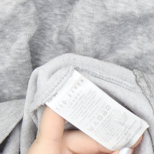 Ted Baker Women's Grey Pullover Sweatshirt Size 4