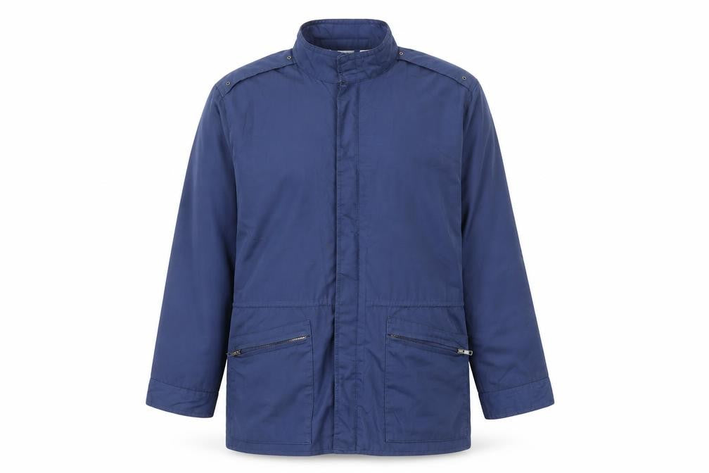 Front view of Ryan Outdoors Men's Blue Windbreaker Jacket L