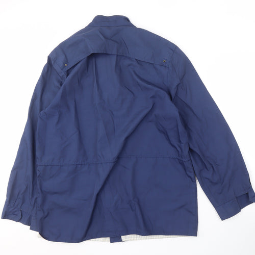 Ryan Outdoors Men's Blue Windbreaker Jacket L