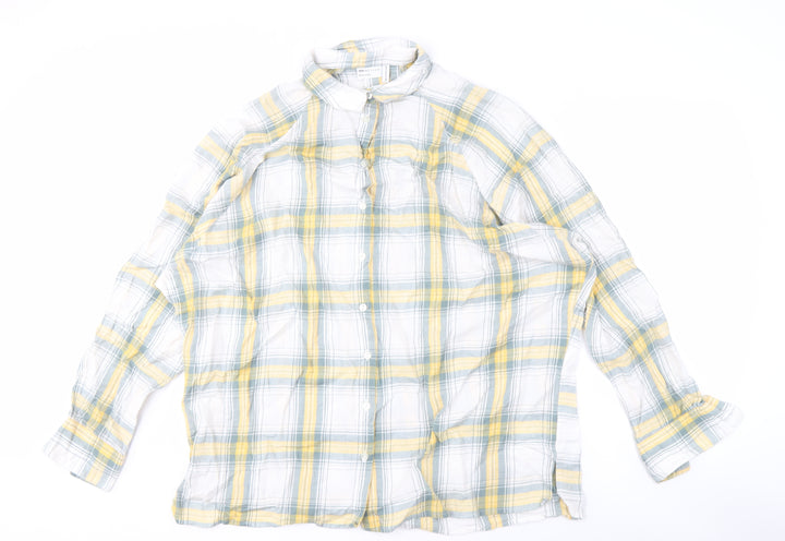 ASOS DESIGN Men's Multicoloured Check Shirt Size 14