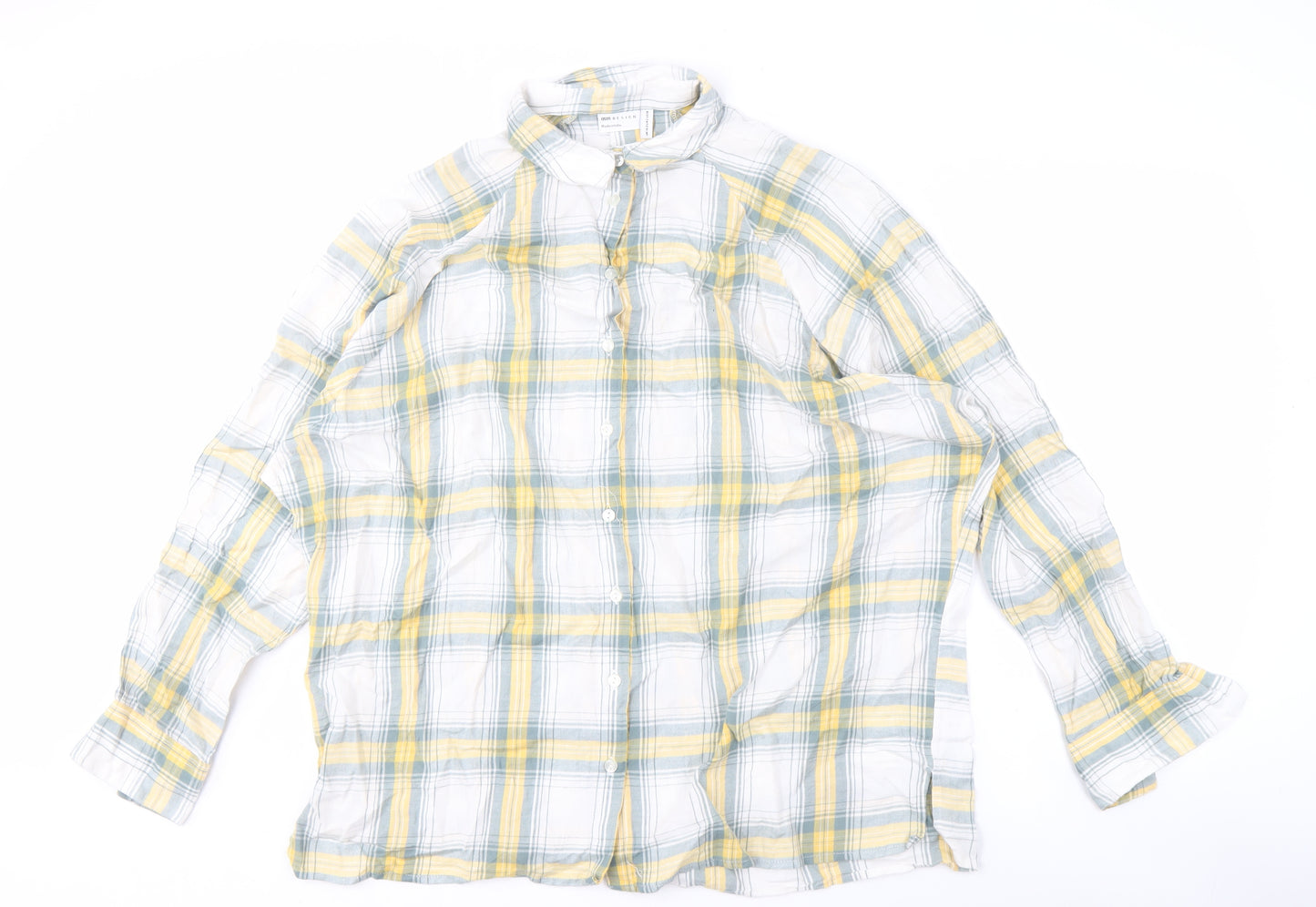 ASOS DESIGN Men's Multicoloured Check Shirt Size 14