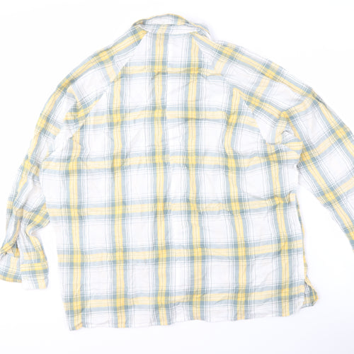ASOS DESIGN Men's Multicoloured Check Shirt Size 14