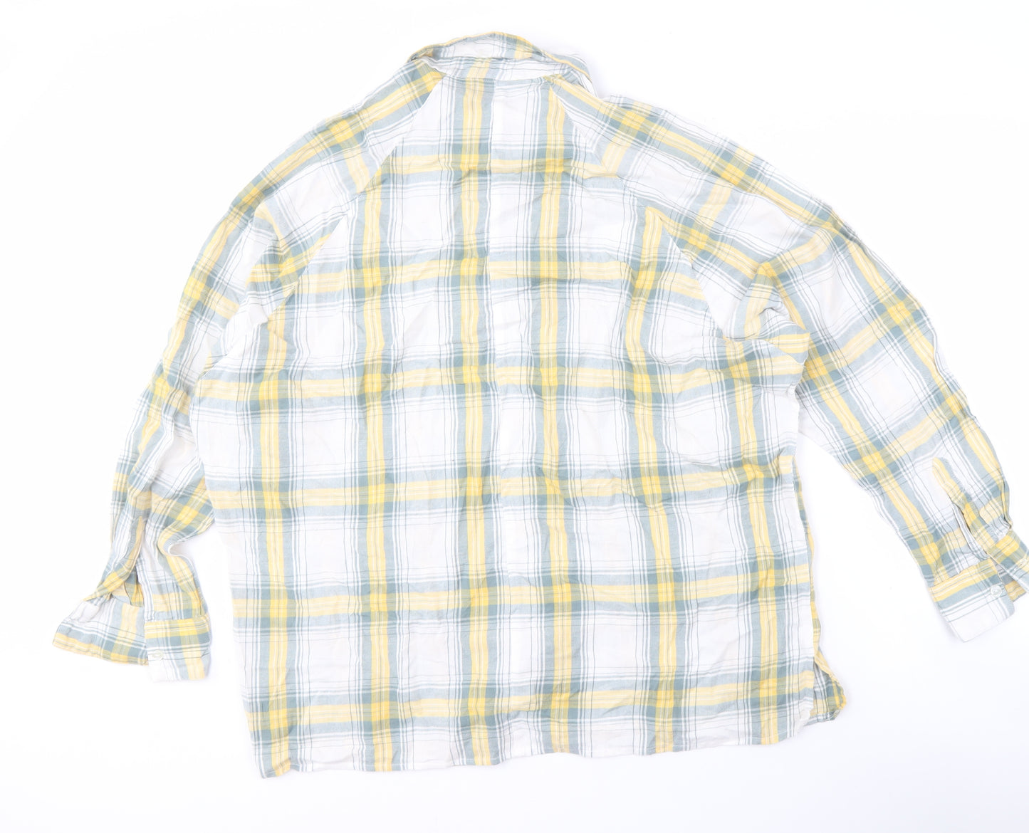 ASOS DESIGN Men's Multicoloured Check Shirt Size 14