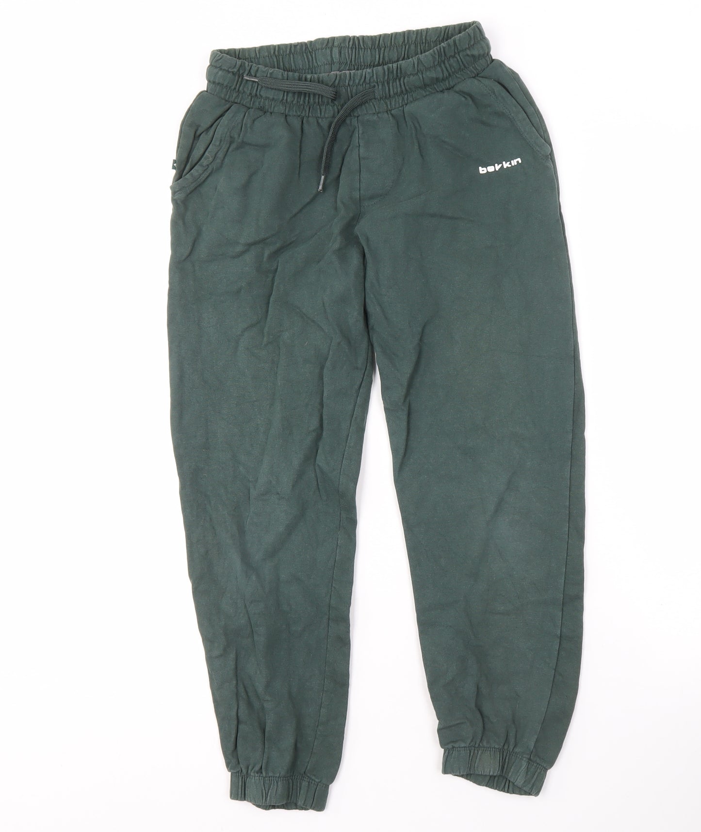 Bekkin Boys Green Jogger Trousers - Size 12 Years