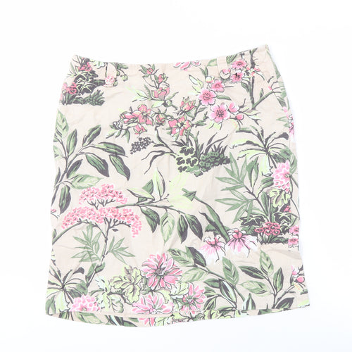 Laura Ashley Women's Floral Pencil Skirt, Size 14