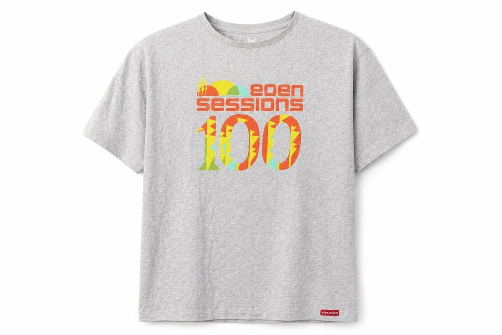 Eden Project Men's XL Grey Music Graphic T-Shirt