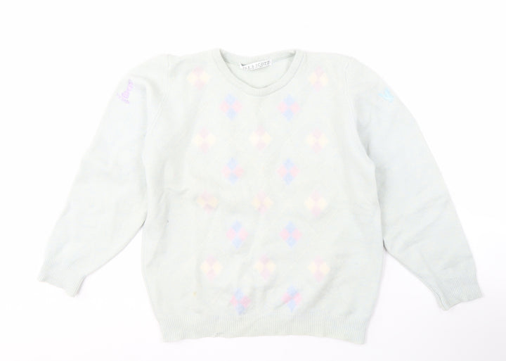Lyle & Scott Women's Multicoloured Wool Pullover, M