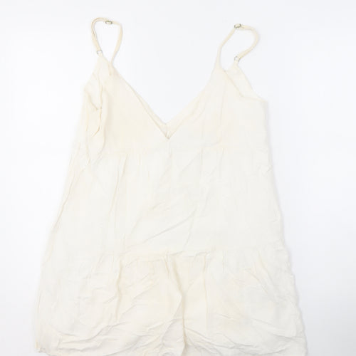 Rhythm Women's Ivory Camisole Tank Top Size 12