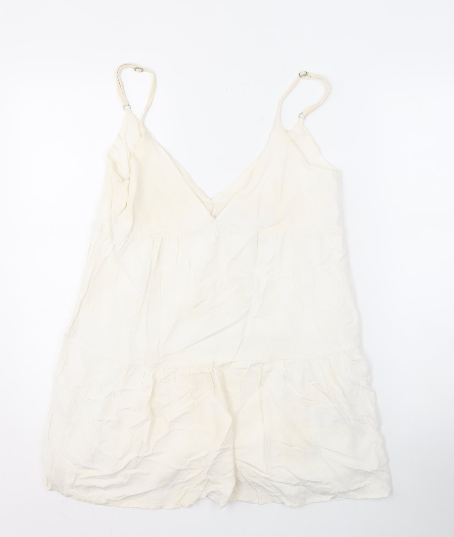 Rhythm Women's Ivory Camisole Tank Top Size 12