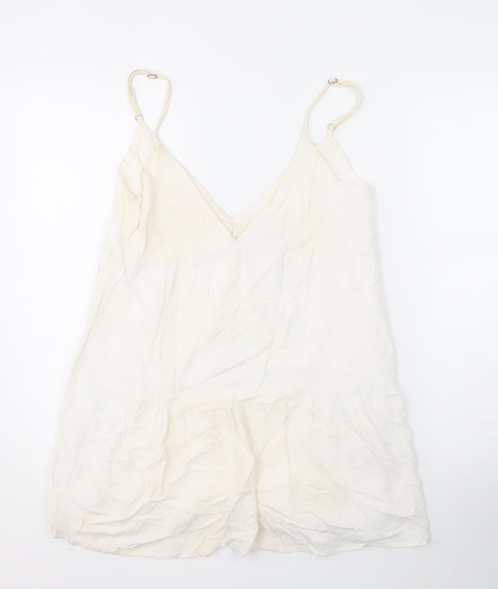 Rhythm Women's Ivory Camisole Tank Top Size 12