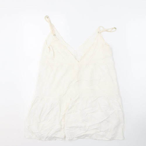 Rhythm Women's Ivory Camisole Tank Top Size 12