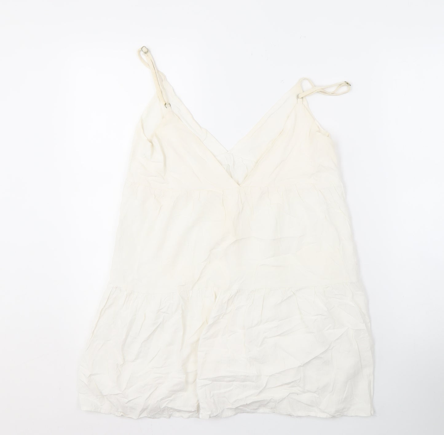 Rhythm Women's Ivory Camisole Tank Top Size 12
