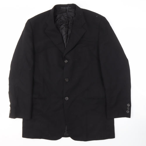 NEXT Men's Black 42R Suit Jacket - Classic Formal Style