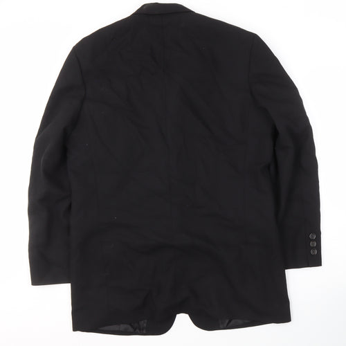 NEXT Men's Black 42R Suit Jacket - Classic Formal Style