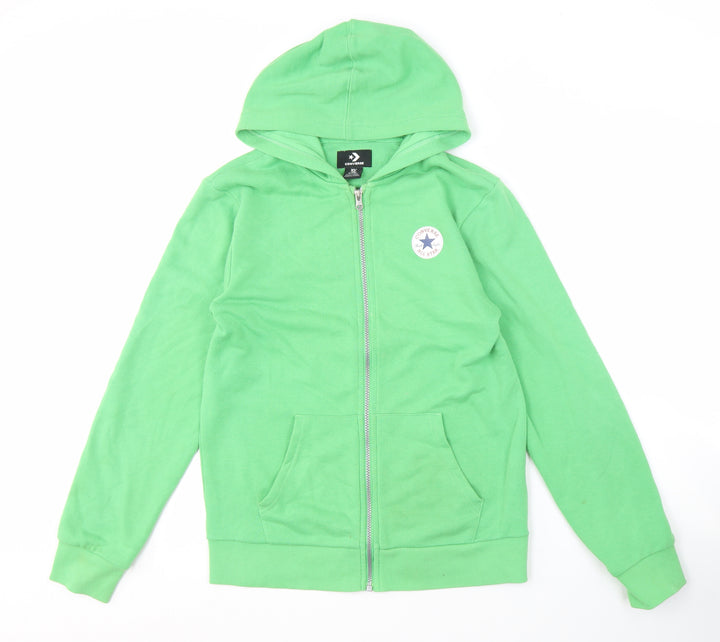 Converse Teens Green Full Zip Hoodie XL