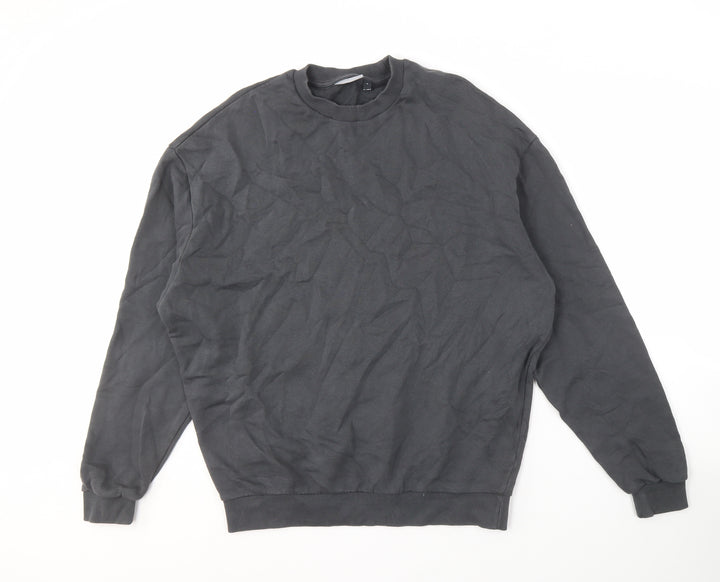 ASOS DESIGN Black Men's Sweatshirt S Pullover