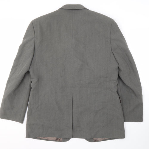 Principles Grey Men's Blazer Size 40S Wool Blend
