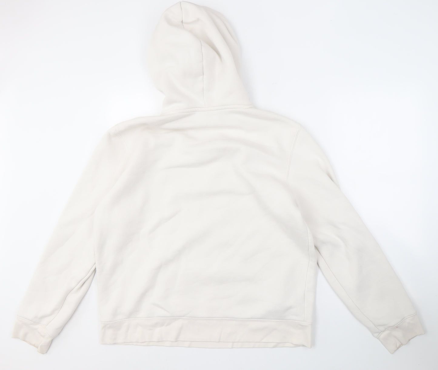 MNG Men's Ivory Pullover Hoodie, 2XL, Regular Fit