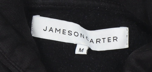 Jameson Carter Men's Black Pullover Hoodie Medium