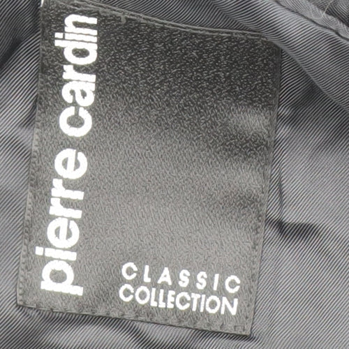 Pierre Cardin Men's Black Double-Breasted Tuxedo Blazer 40R