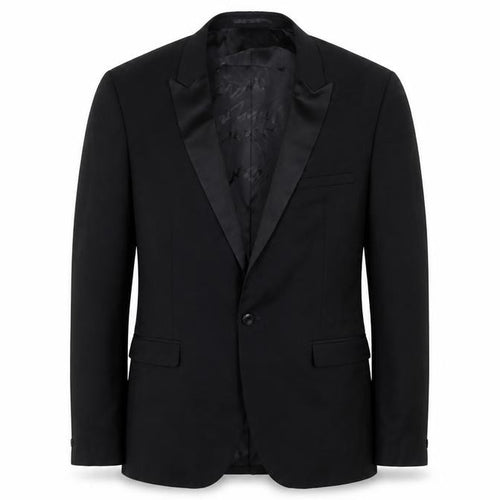White Label Men's Black Formal Blazer 42 Regular