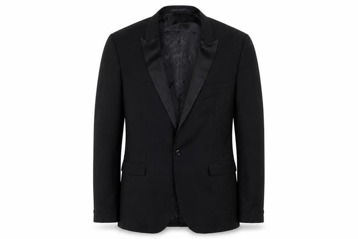 The White Company Men's Black Formal Blazer 42 Regular