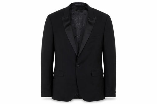 White Label Men's Black Formal Blazer 42 Regular