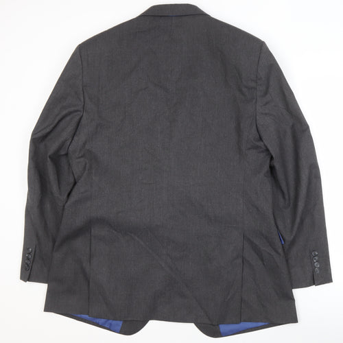 Marks and Spencer Men's Grey Blazer 44 Long