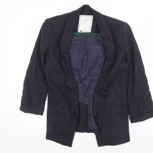 White Stuff Women’s Blue Polka Dot Blazer