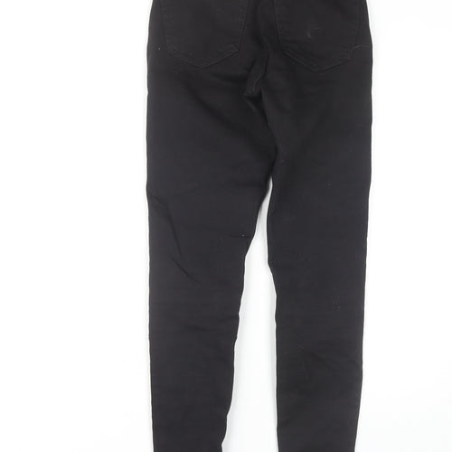 Topshop Women Black Skinny Jeans Size 26 Regular