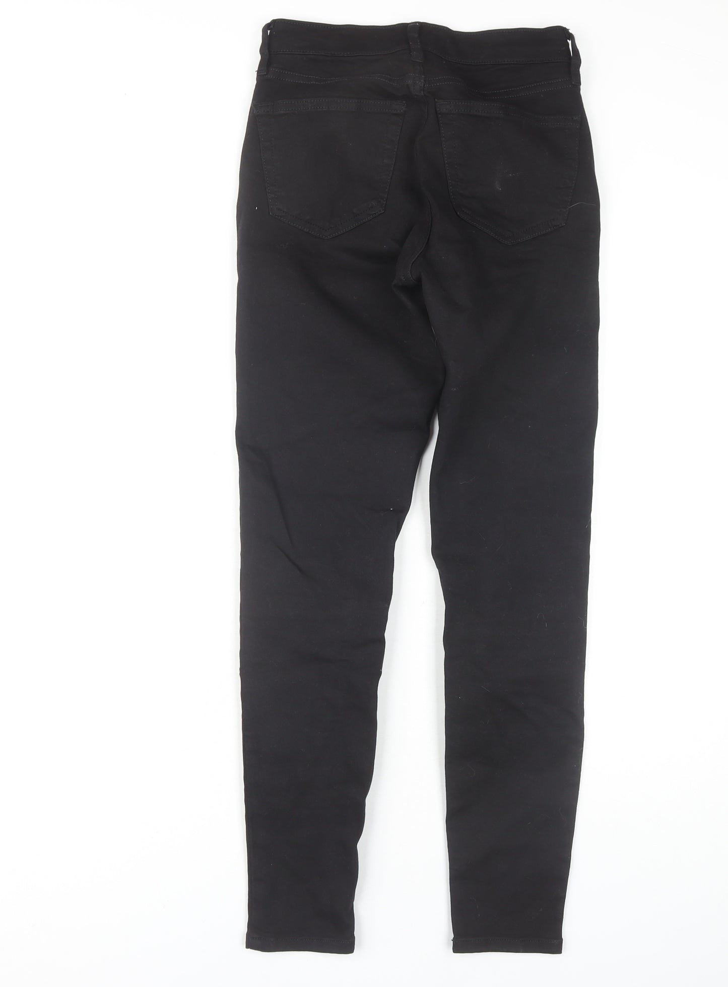 Topshop Women Black Skinny Jeans Size 26 Regular