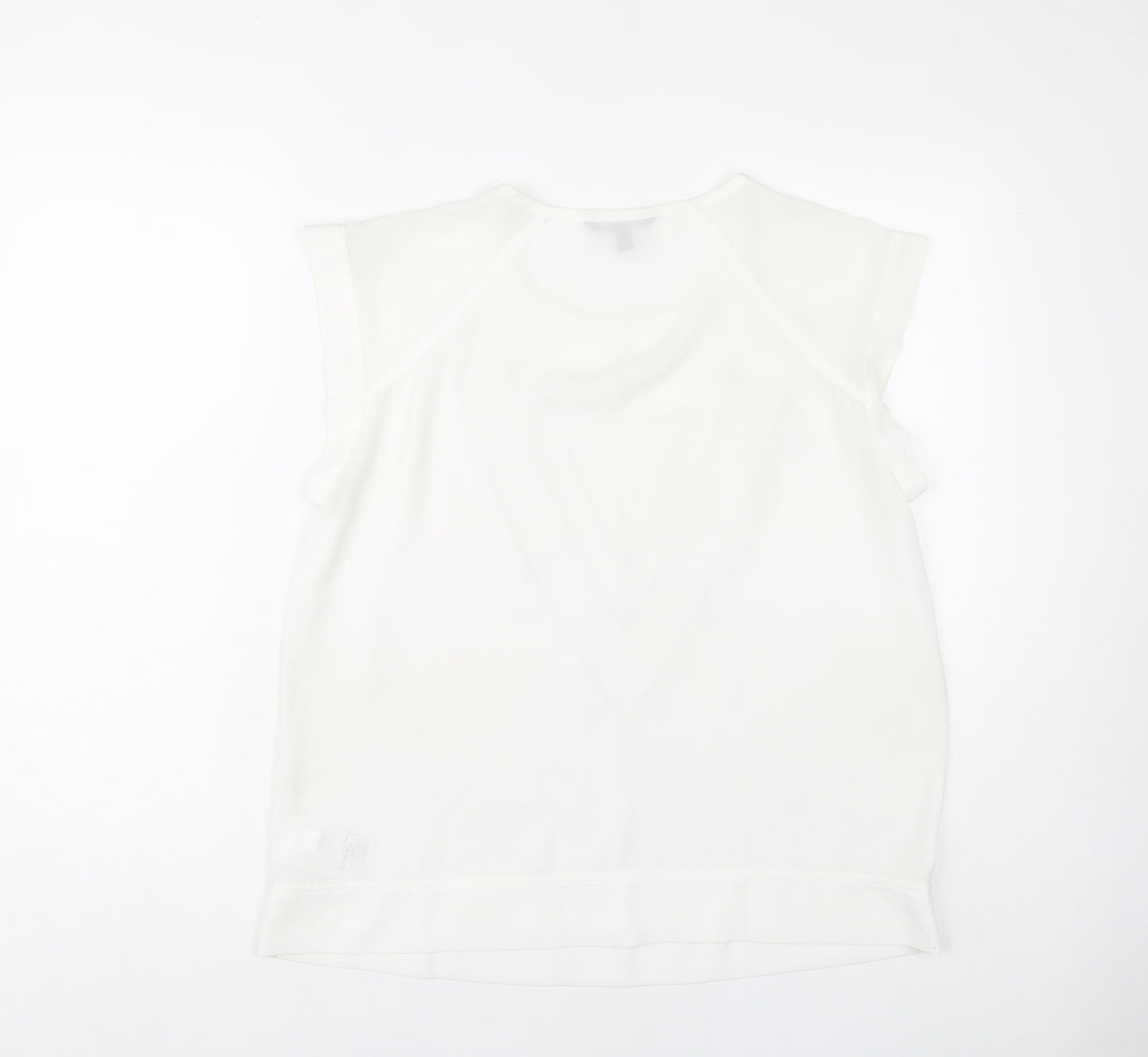 Banana Republic Women's White Sleeveless Top