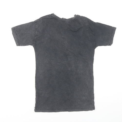 Disney Girls Black Mickey Mouse T-Shirt 5-6 Years