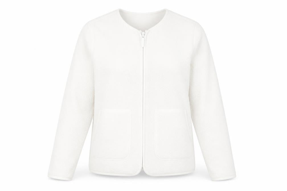 Front view of Marks & Spencer Women's Ivory XS Casual Jacket