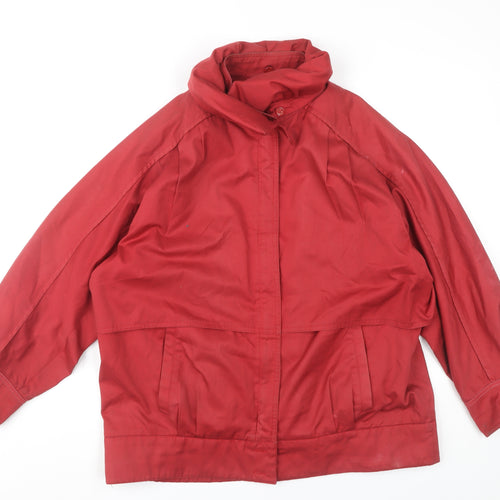 Foxrun Women's Red Relaxed Jacket Size 3