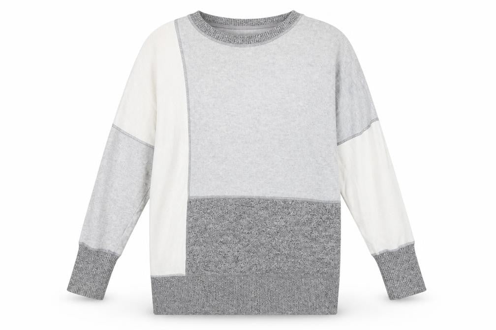 Front view of Next Women’s Grey jumper, size UK 10