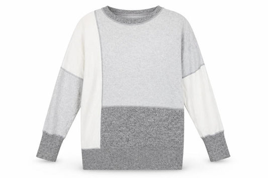 Front view of Next Women’s Grey jumper, size UK 10