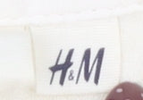 H&M Women's Ivory Crochet Blouse Size 6