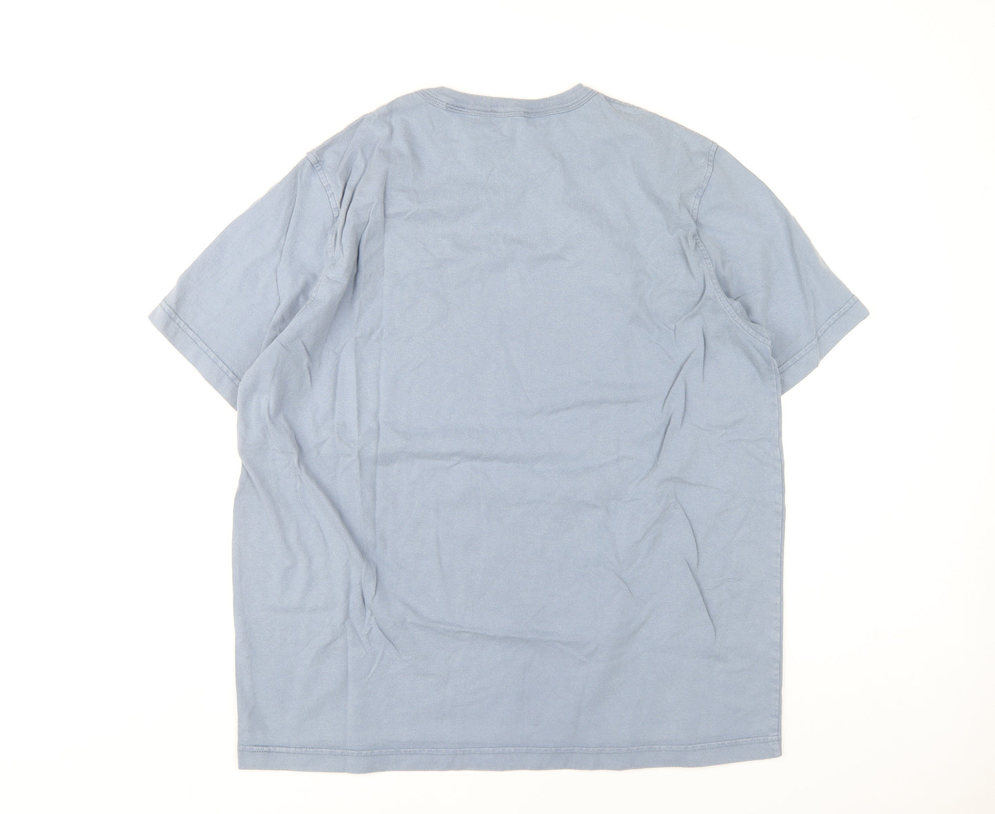 Diesel Men’s Blue Medium Cotton T-Shirt